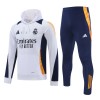 Tréninkový Mikina Real Madrid Hoodie 2024-25 Bílá pro Muži